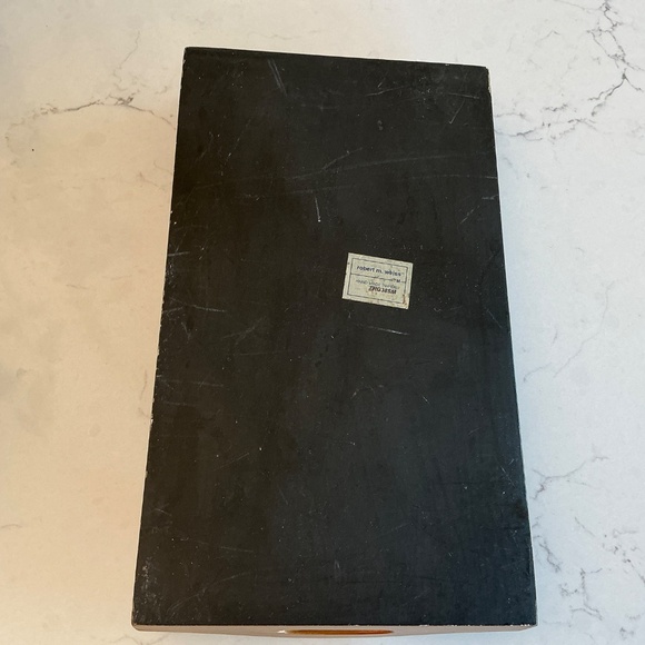 Vintage reverse painted glass small tray - Picture 3 of 3